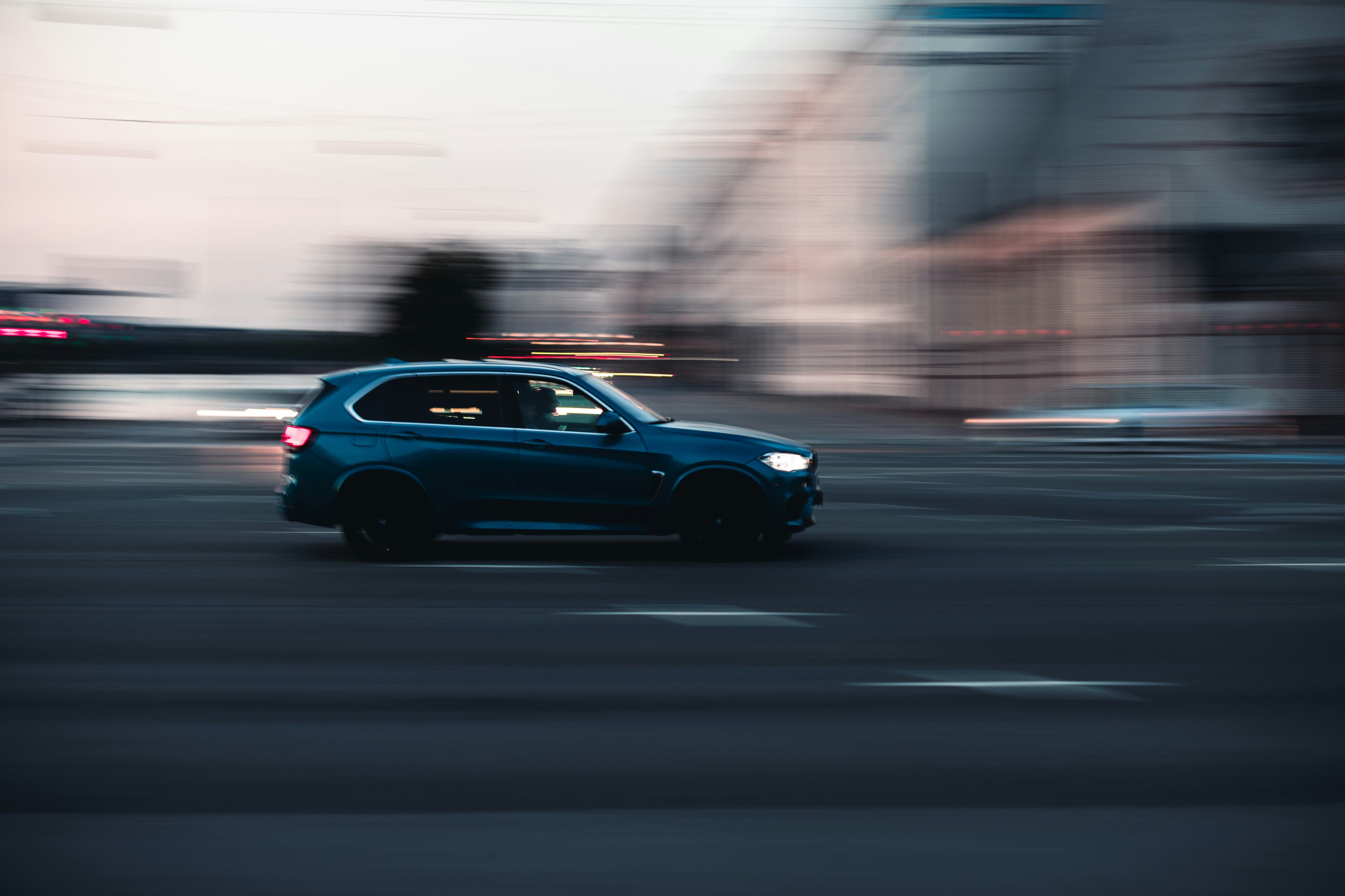 Car driving in city — GoTempCover temporary insurance